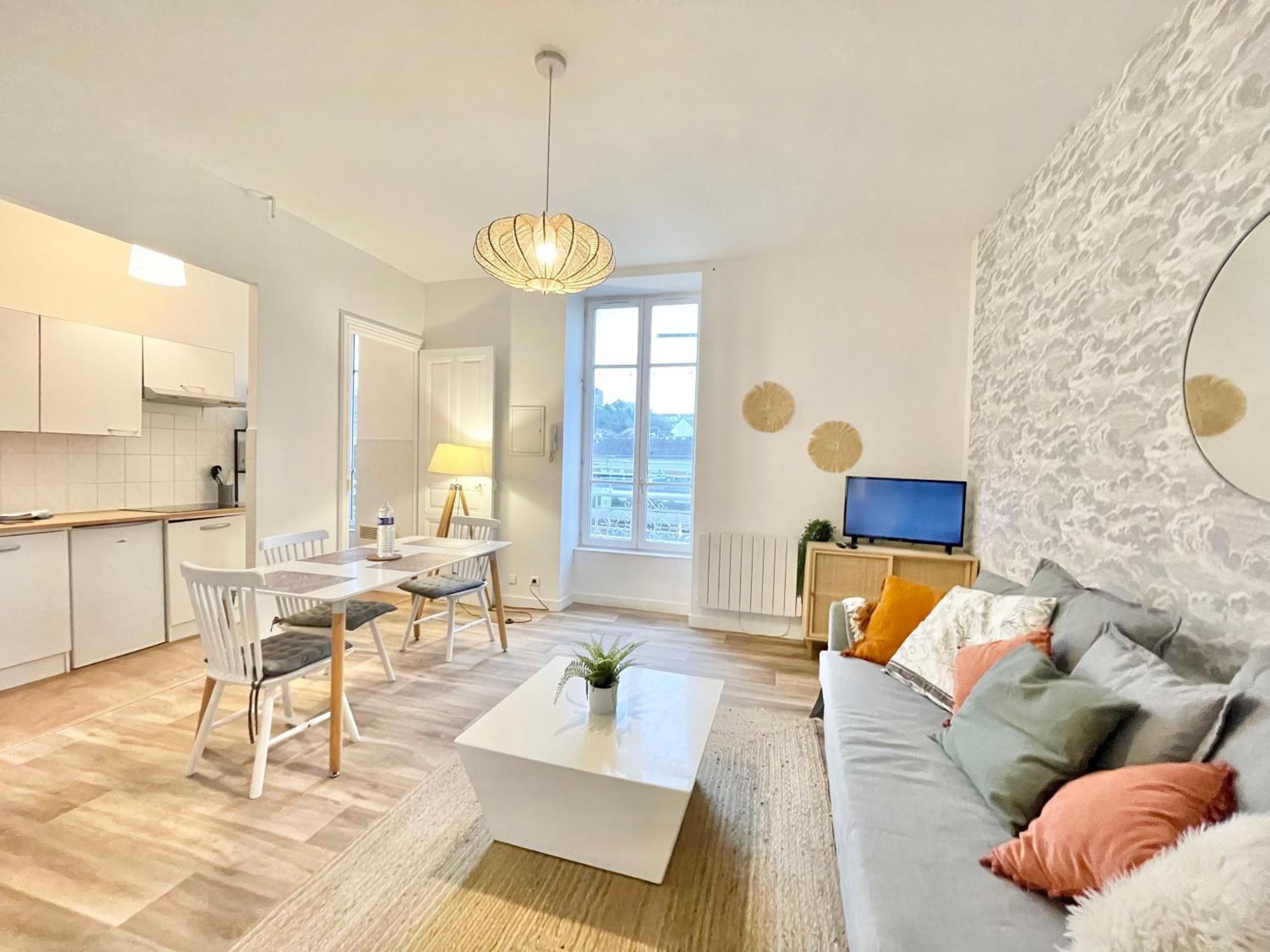 La Passerelle 1D - Quartier Gare - Wifi Quimper Ngoại thất bức ảnh